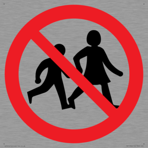 PV11306: Prohibition: No children allowed