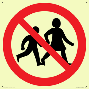 PV11306: Prohibition: No children allowed
