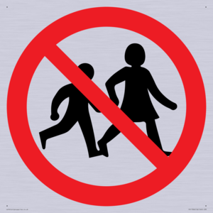 PV11306: Prohibition: No children allowed