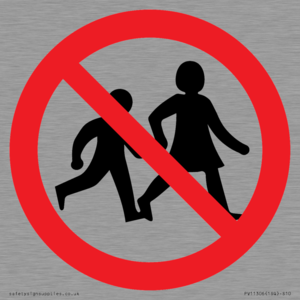 PV11306: Prohibition: No children allowed