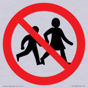 PV11306: Prohibition: No children allowed
