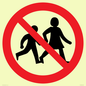 PV11306: Prohibition: No children allowed