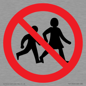 PV11306: Prohibition: No children allowed