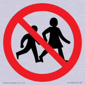 PV11306: Prohibition: No children allowed