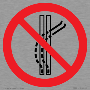 PV11308: Prohibition: Do not leave the tow-track