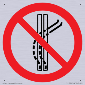 PV11308: Prohibition: Do not leave the tow-track