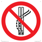PV11308: Prohibition: Do not leave the tow-track
