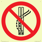 PV11308: Prohibition: Do not leave the tow-track