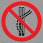 PV11308: Prohibition: Do not leave the tow-track