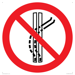 PV11308: Prohibition: Do not leave the tow-track