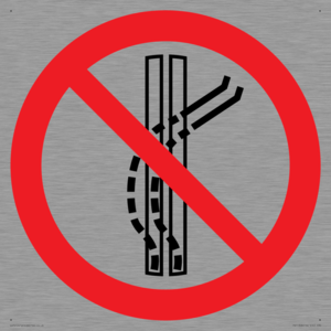 PV11308: Prohibition: Do not leave the tow-track