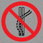PV11308: Prohibition: Do not leave the tow-track