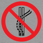PV11308: Prohibition: Do not leave the tow-track