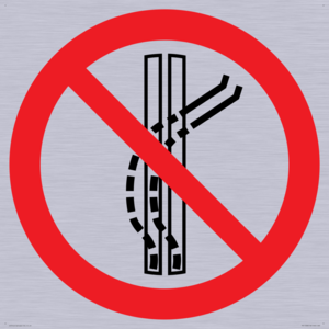 PV11308: Prohibition: Do not leave the tow-track