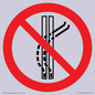 PV11308: Prohibition: Do not leave the tow-track