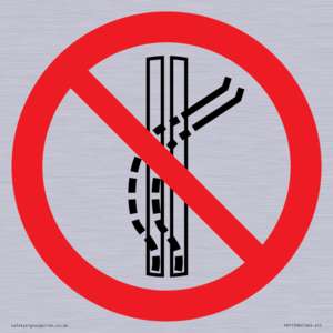 PV11308: Prohibition: Do not leave the tow-track