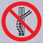 PV11308: Prohibition: Do not leave the tow-track
