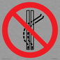 PV11308: Prohibition: Do not leave the tow-track