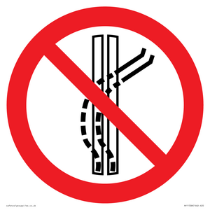 PV11308: Prohibition: Do not leave the tow-track