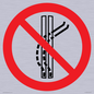PV11308: Prohibition: Do not leave the tow-track