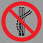 PV11308: Prohibition: Do not leave the tow-track
