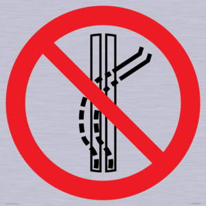 PV11308: Prohibition: Do not leave the tow-track