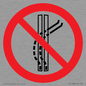 PV11308: Prohibition: Do not leave the tow-track