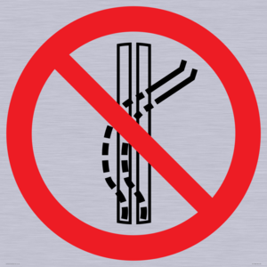 PV11308: Prohibition: Do not leave the tow-track