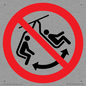 PV11310: Prohibition: Do not swing the chair