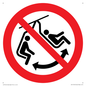 PV11310: Prohibition: Do not swing the chair