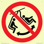 PV11310: Prohibition: Do not swing the chair