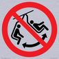 PV11310: Prohibition: Do not swing the chair