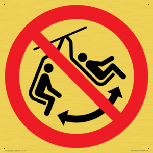 PV11310: Prohibition: Do not swing the chair