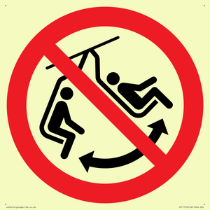PV11310: Prohibition: Do not swing the chair