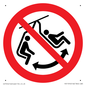 PV11310: Prohibition: Do not swing the chair