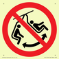 PV11310: Prohibition: Do not swing the chair