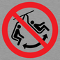 PV11310: Prohibition: Do not swing the chair