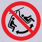 PV11310: Prohibition: Do not swing the chair