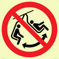 PV11310: Prohibition: Do not swing the chair