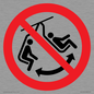PV11310: Prohibition: Do not swing the chair