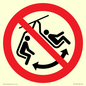 PV11310: Prohibition: Do not swing the chair