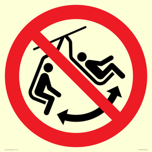 PV11310: Prohibition: Do not swing the chair