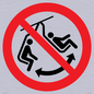 PV11310: Prohibition: Do not swing the chair