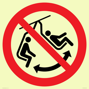 PV11310: Prohibition: Do not swing the chair