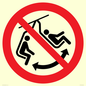PV11310: Prohibition: Do not swing the chair