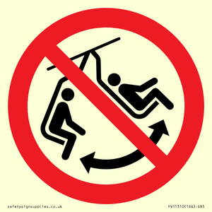 PV11310: Prohibition: Do not swing the chair