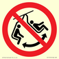 PV11310: Prohibition: Do not swing the chair