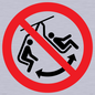 PV11310: Prohibition: Do not swing the chair