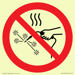 PV11312: Prohibition: Hot works prohibited