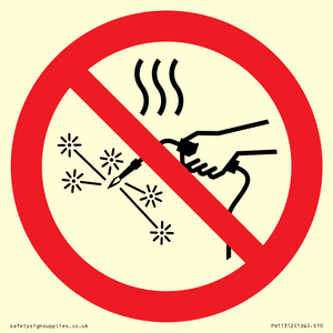 PV11312: Prohibition: Hot works prohibited